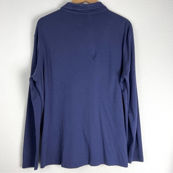 Johnnie-O Men’s Hacienda West Coast Prep Long Sleeve Polo Cotton Modal Shirt Top - Picture 3 of 5